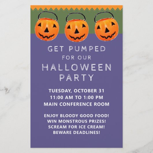Schattige Halloween Flyer (Voorkant)