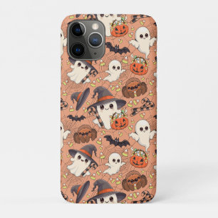 Schattige Halloween Geest Kawaii Stijl iPhone 11 Pro Hoesje