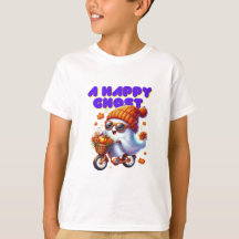 Schattige Halloween Ghost Boo Kinder T-shirt