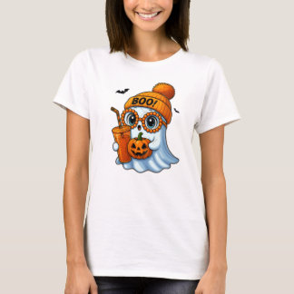 Schattige Halloween Ghost Boo T-shirt