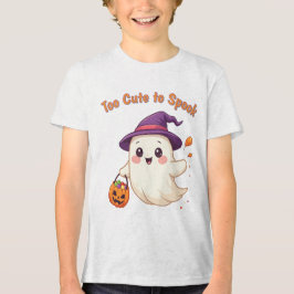 Schattige Halloween Ghost T-Shirt voor jongens en