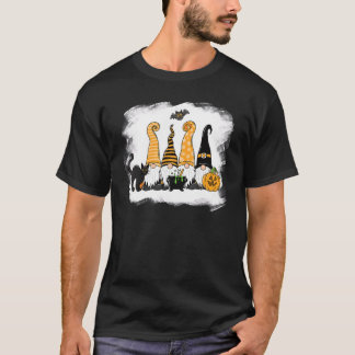 Schattige Halloween-kabouter Griezelige Tuinieren  T-shirt