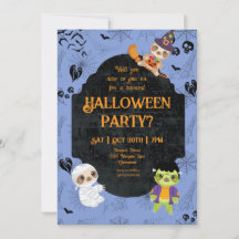 Schattige Halloween Luiaard 2 Feestje