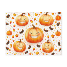 Schattige Halloween pompoen illustratie ontwerp