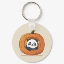 Schattige Halloween Pompoen Panda