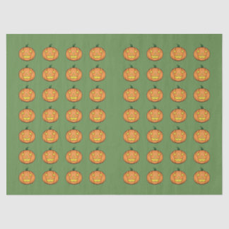 Schattige Halloween pompoen tissue papier