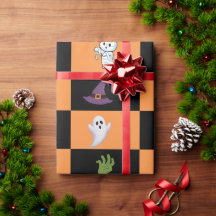 Schattige Halloween-tekenpatroon