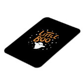 Schattige Halloween zwangerschapsaankondiging Magneet (Linkerzijde)