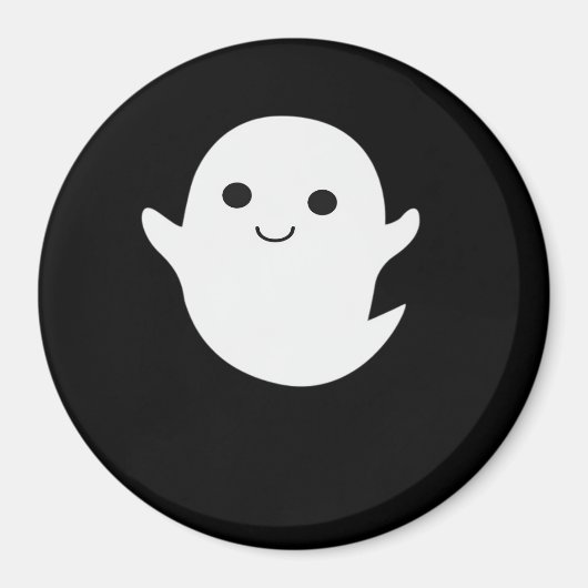 Schattige Halloween zwangerschapsaankondiging Magneet (Voorkant)
