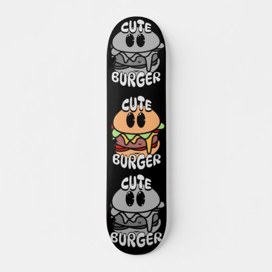  schattige hamburger Gang Skateboard (Voorkant)