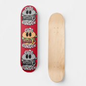  schattige hamburger Gang Skateboard (Voorkant)