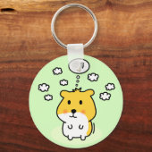 schattige hamerdroom sleutelhanger (Voorkant)