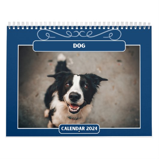 Schattige & Happy Dogs Kalender 2024 (Hoes)