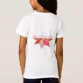 Schattige Happy Flower Shirt (Achterkant)
