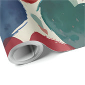 Schattige Happy Hearts Cadeaupapier (Rol Hoek)