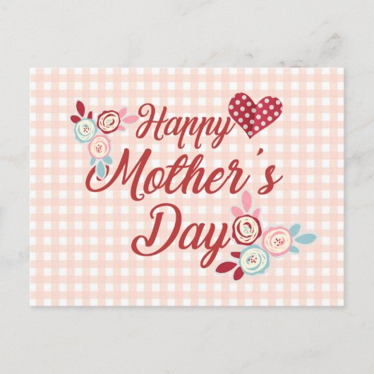 Schattige Happy Moederdag | BRIEFKAART (Voorkant)