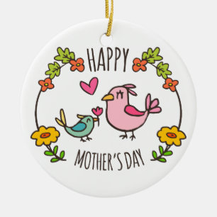 Schattige Happy Moederdag   ORNAMENT