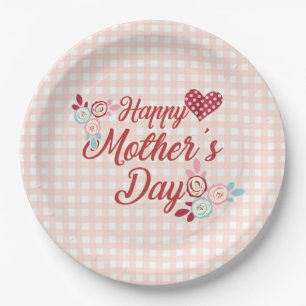 Schattige Happy Moederdag Papieren Bord