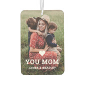 SCHATTIGE HART HOU VAN JE MAMA MOEDERDAG LUCHTVERFRISSER (Achterkant)