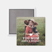 SCHATTIGE HART HOU VAN JE MAMA MOEDERDAG MAGNEET (Voorkant / Achterkant)