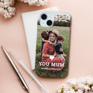 Schattige HART HOUDT VAN JE MAM Moederdag Foto