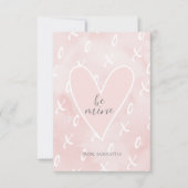 Schattige hart Valentijnse Kaart (Voorkant)