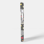 Schattige Hedgehog fruitpatroon gepersonaliseerd Case-Mate iPhone Case (Achterkant / Links)