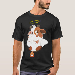 Schattige Heilige Koe Hemelse Rundvee Woordspeling T-shirt