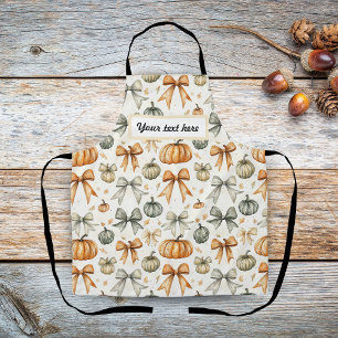 Schattige Herfst boog patroon Schort