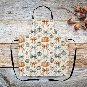 Schattige Herfst boog patroon Schort