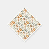 Schattige Herfst boog patroon Servet (Hoek)