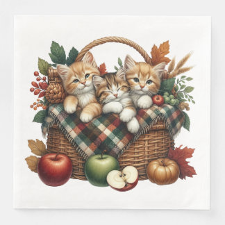 SCHATTIGE HERFST HERFST THEMA KITTENS & KATTEN SERVET