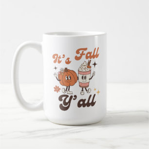 Schattige herfst – Het is herfst mensen Kawaii po Koffiemok