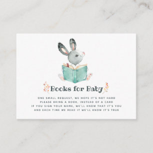 Schattige Herfst - Valentijns Baby Shower Boek Ver Informatiekaartje