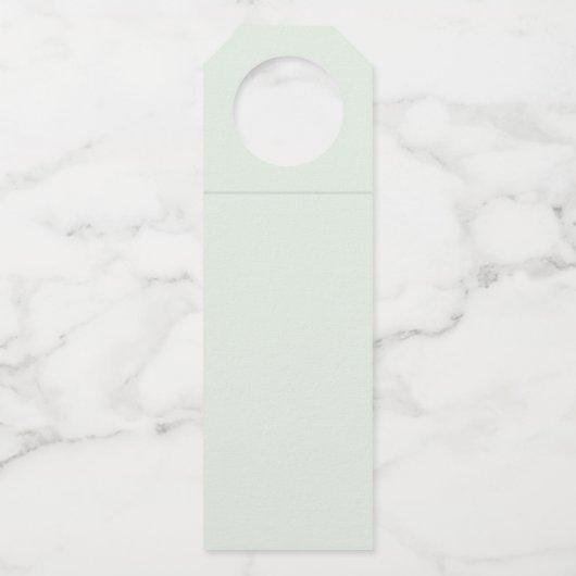 Schattige hert omgeven door Rozen Flessenhanger (Achterkant)