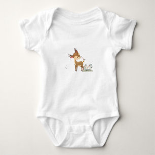 schattige herten baby Lovers Romper