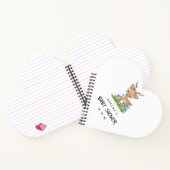 Schattige Herten Waterverf Notitieboek (Binnen)