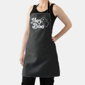 Schattige Hey Boo Funny Ghost Halloween Schort (Insitu)