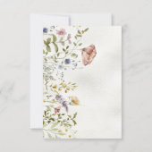 Schattige Highland Koe Luier Raffle Kaarten (Achterkant)