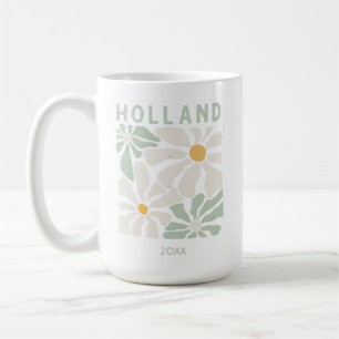 Schattige Holland Floral Koffiemok
