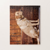 schattige hond legpuzzel (Verticaal)