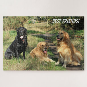 Schattige Honden Beste Vrienden Legpuzzel