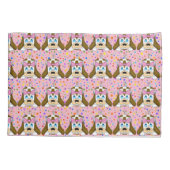 Schattige hondenkussen Hoesje Kussensloop (Achterkant)