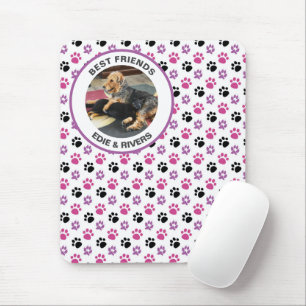 Schattige Hondenvoet Prints Mousepad Muismat