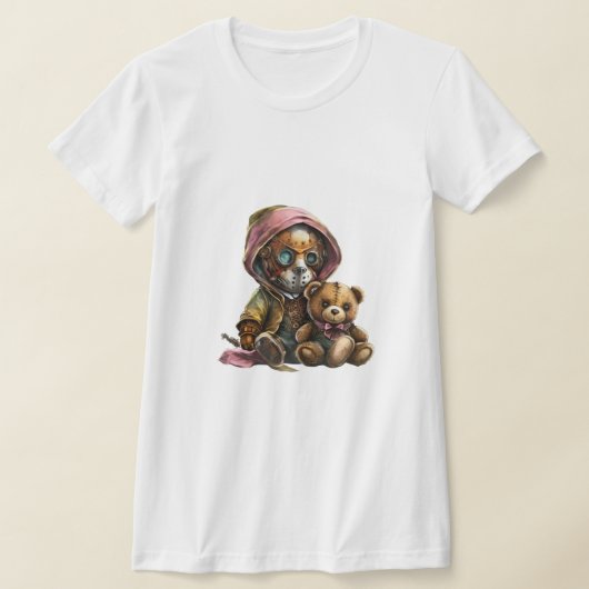 Schattige horror t-shirt (Laagn)