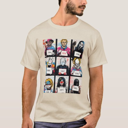 Schattige horror t-shirt (Voorkant)