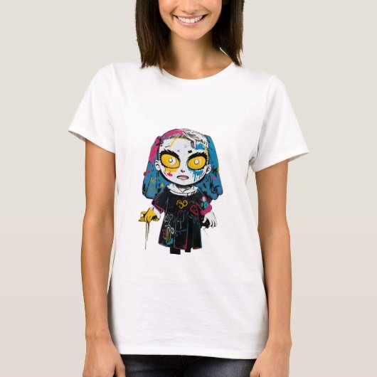 Schattige horror t-shirt (Voorkant)