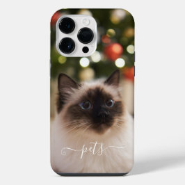 Schattige huisdieren foto om te herinneren iPhone 14 pro max hoesje