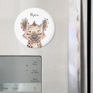 Schattige Hyena Dier Magneet