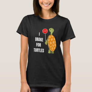 Schattige I-rem voor schildpadden Design T T-shirt